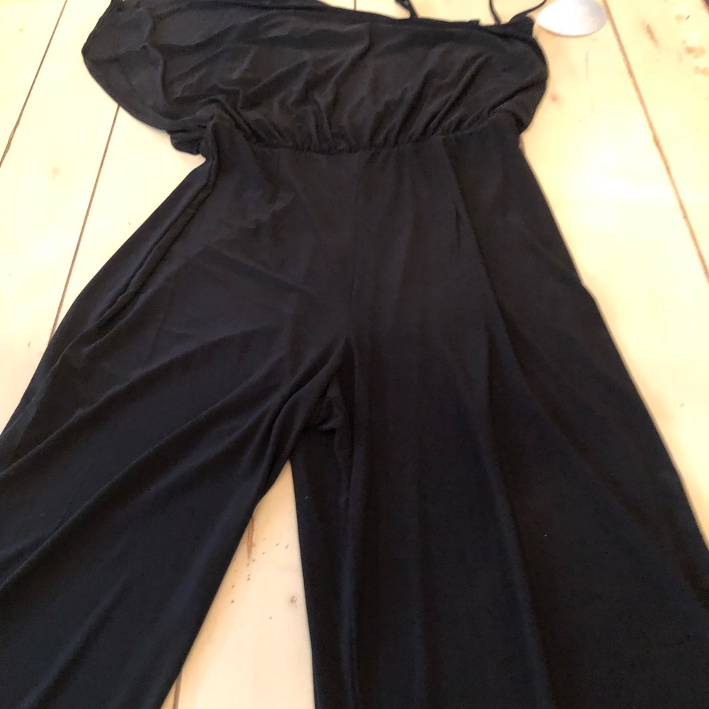 One shoulder jumpsuit